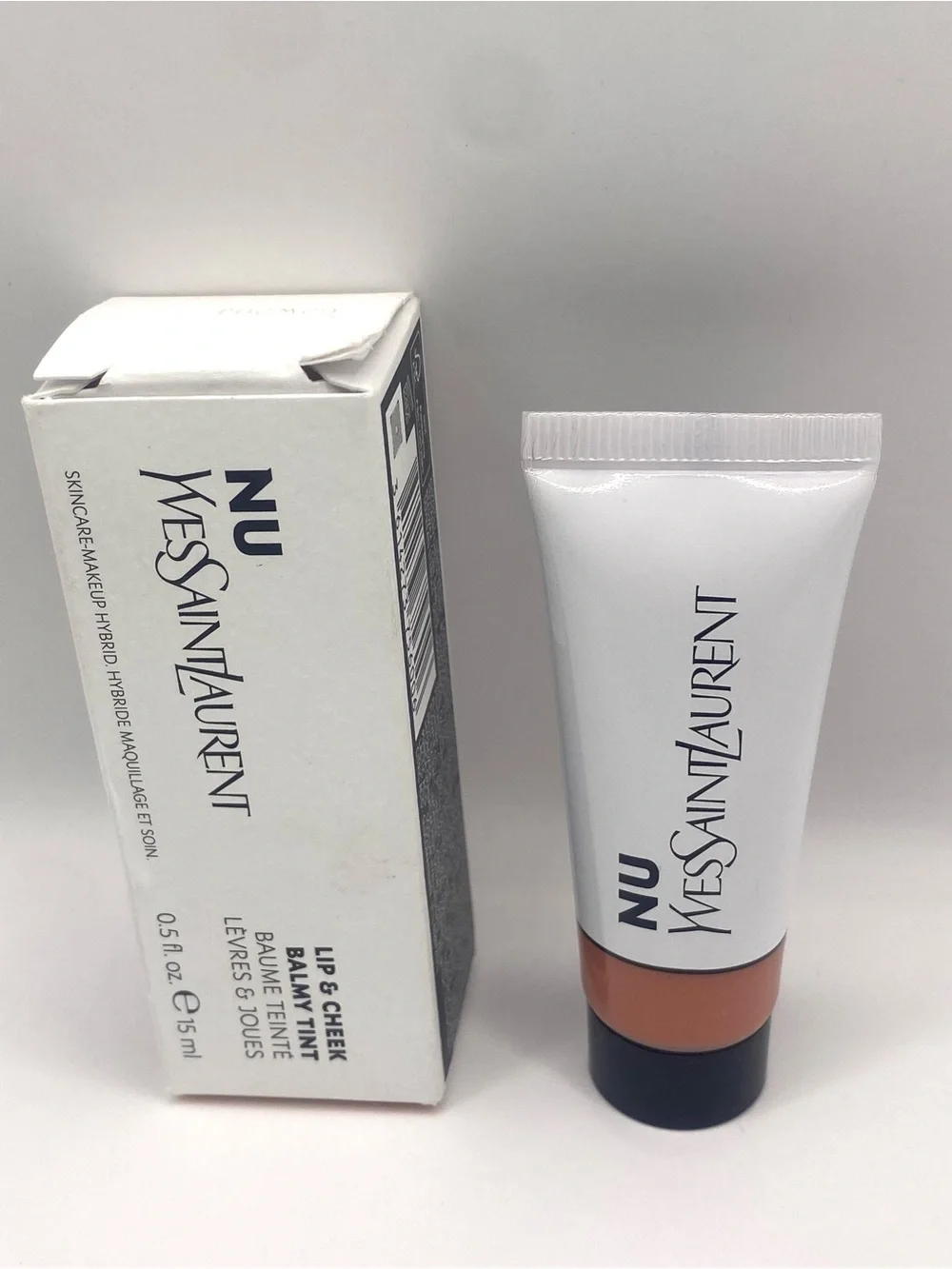 YSL YVES SAINT LAURENT Nu‎ Lip & Cheek Balmy Tint in NU PINCH- 0.5 oz NEW